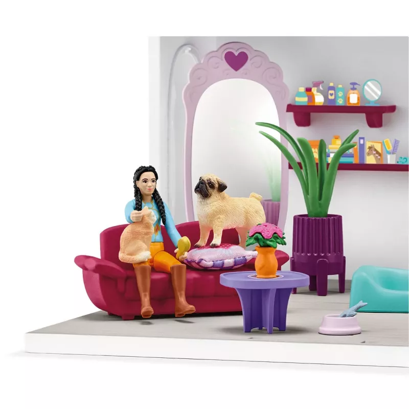schleich HORSE CLUB Sofia's Beauties Pet Salon, Salons un spa, Pet Salon, 3 gadi, Daudzkrāsains, Plastmasa