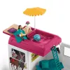 schleich HORSE CLUB Zirgu pārvadātājs, Ēkas, Kempings, Zirgu stallis, Zirgi, Jāšanas turnīrs, 5 gadi, Daudzkrāsains, Plastmasa