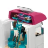 schleich HORSE CLUB Zirgu pārvadātājs, Ēkas, Kempings, Zirgu stallis, Zirgi, Jāšanas turnīrs, 5 gadi, Daudzkrāsains, Plastmasa