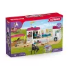 schleich HORSE CLUB Zirgu pārvadātājs, Ēkas, Kempings, Zirgu stallis, Zirgi, Jāšanas turnīrs, 5 gadi, Daudzkrāsains, Plastmasa