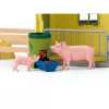 schleich FARM WORLD Lielā ferma ar dzīvniekiem un piederumiem, Ferma, 3 gadi, Daudzkrāsaina, Plastmasa