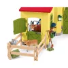 schleich FARM WORLD Lielā ferma ar dzīvniekiem un piederumiem, Ferma, 3 gadi, Daudzkrāsaina, Plastmasa