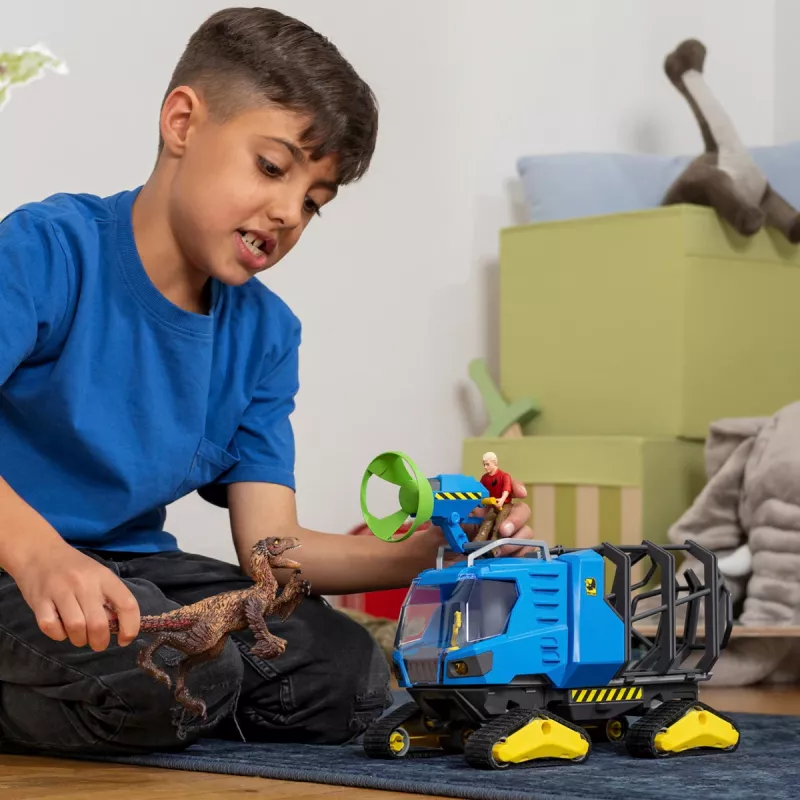 Vehicle Schleich Dinosaurs Track Vehicle Multicolour 42604