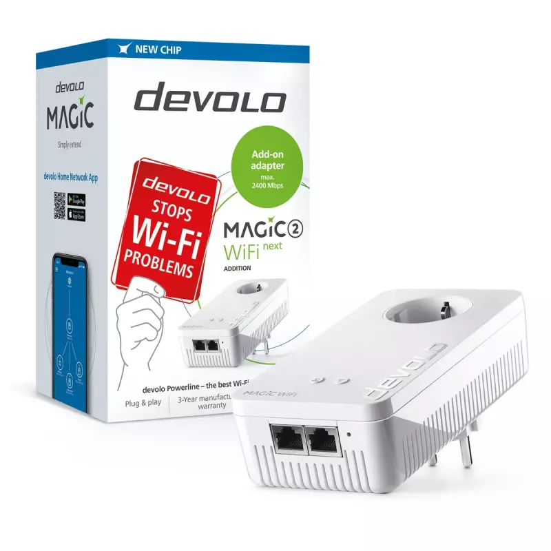 Wi-Fi pastiprinātājs Devolo Magic 2 WiFi next Single