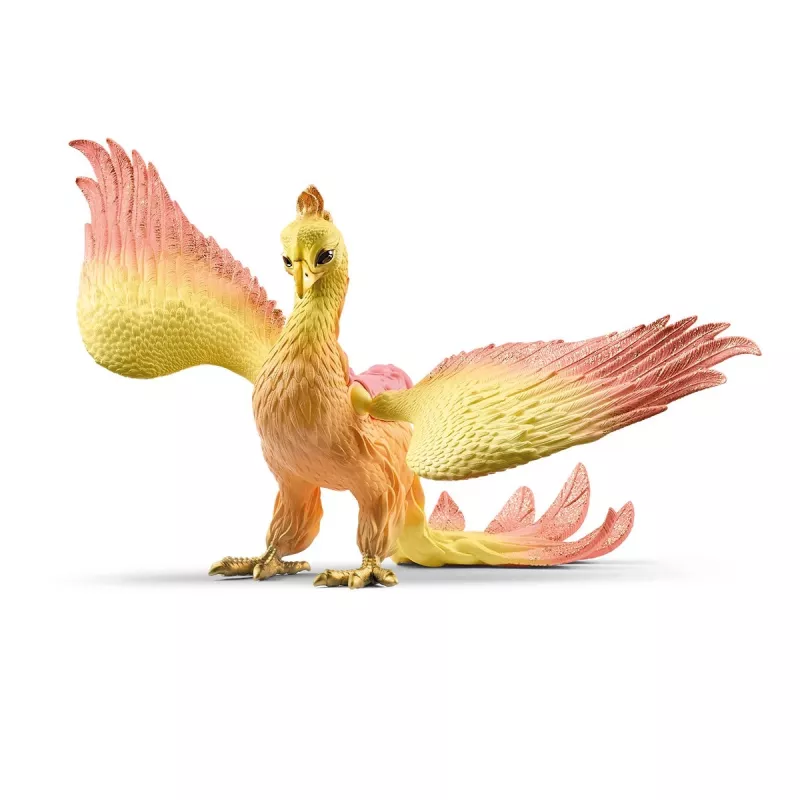schleich BAYALA Fēnikss, 5 gadi, Vienradzis / Pegazs, Vienradži un fejas, Dzeltena, Plastmasa