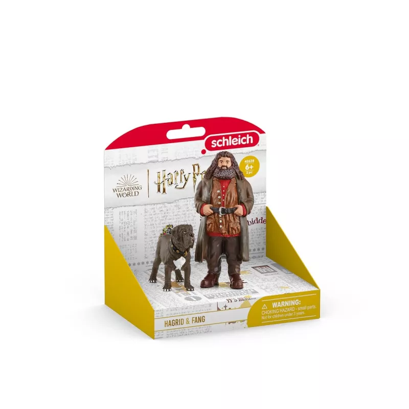 schleich Hagrid & Fang, 6 gadi, Harijs Poters™, Daudzkrāsains, Plastmasa