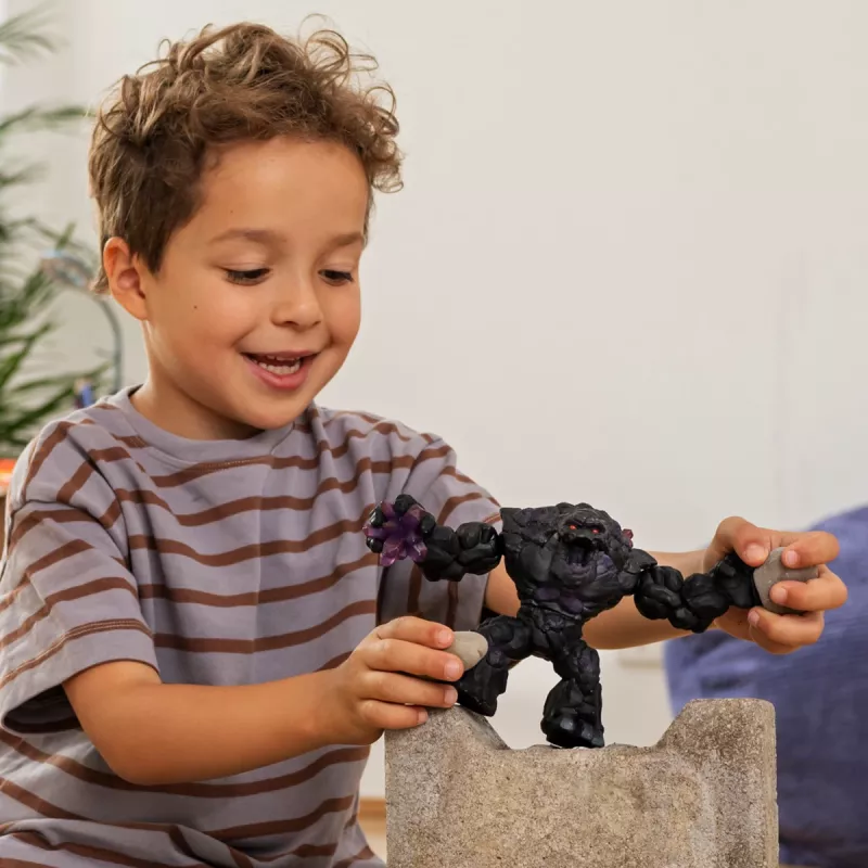 schleich ELDRADOR CREATURES Ēnu akmens briesmonis, Briesmoņi un pūķi, Akmens pasaule, 7 gadi, Melns, Purpura, Plastmasa