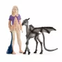 schleich Luna Lovegood & Baby Thestral, 6 gadi, Harry Potter™, Daudzkrāsains, Plastmasa