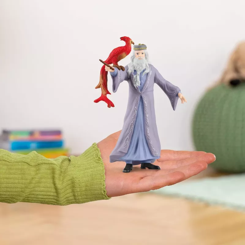 schleich Albuss Dumidors un Fawkes, 6 gadi, Harry Potter™, Daudzkrāsains, Plastmasa