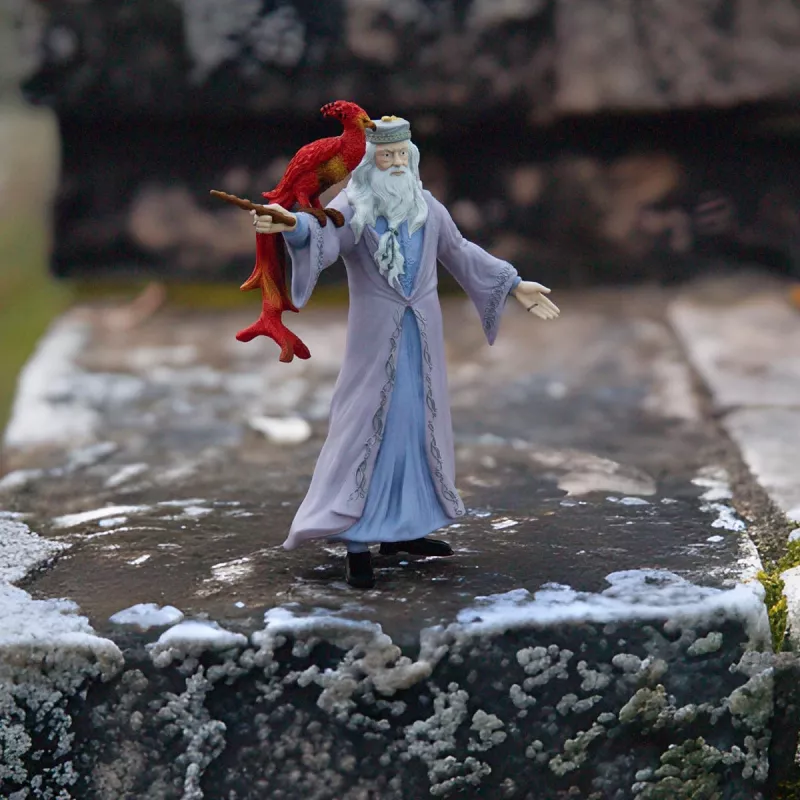 schleich Albuss Dumidors un Fawkes, 6 gadi, Harry Potter™, Daudzkrāsains, Plastmasa