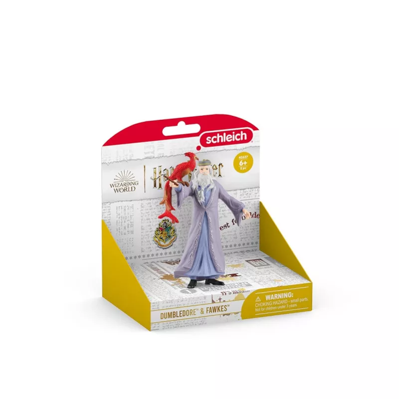 schleich Albuss Dumidors un Fawkes, 6 gadi, Harry Potter™, Daudzkrāsains, Plastmasa