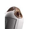 De’Longhi Capsule HFX30C18.IW iekštelpu brūnā, baltā krāsā 1800 W ventilators elektriskais sildītājs