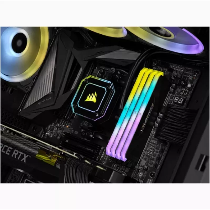 CORSAIR Memory - 16GB - DDR4 - (2 x 8GB) DRAM 3200MHz C16 16-20-20-38 komplekts