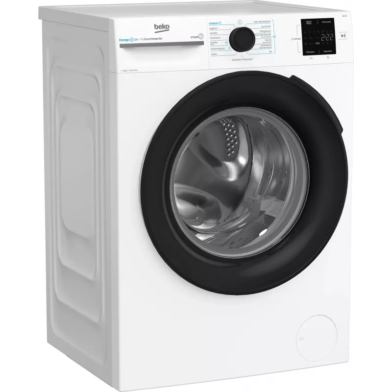 Beko b300 BM3WFU3941X veļas mazgājamā mašīna ar priekšējo ielādi 9 kg 1351 apgr./min Balta