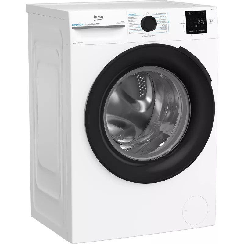 Beko b300 BM3WFU3741X veļas mazgājamā mašīna Priekšējā ielāde 7 kg 1351 apgr./min. Balts