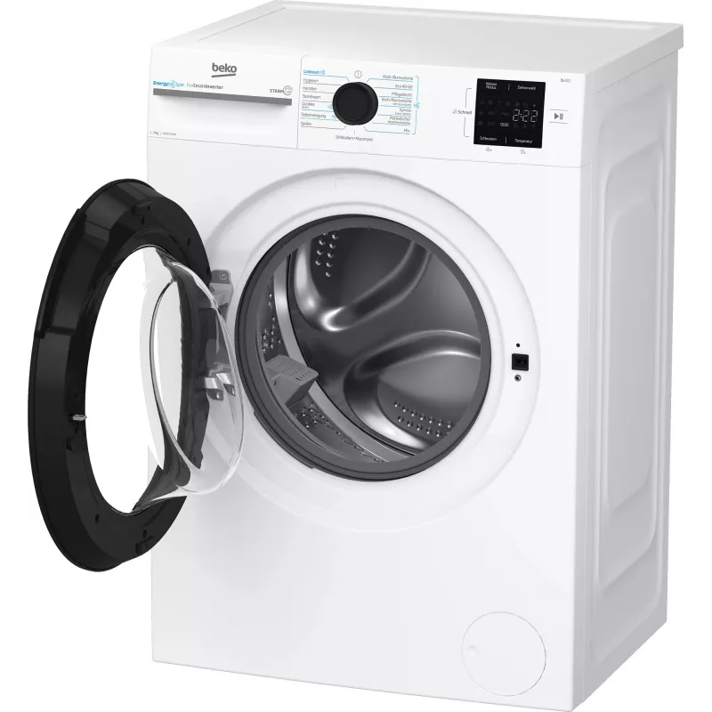 Beko b300 BM3WFU3741X veļas mazgājamā mašīna Priekšējā ielāde 7 kg 1351 apgr./min. Balts