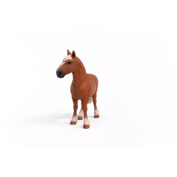 schleich FARM WORLD Beļģu vilcējzirgs, 3 gadi, Lauku dzīvnieki / lauku rotaļlietas, Zirgi, Brūns, Plastmasa