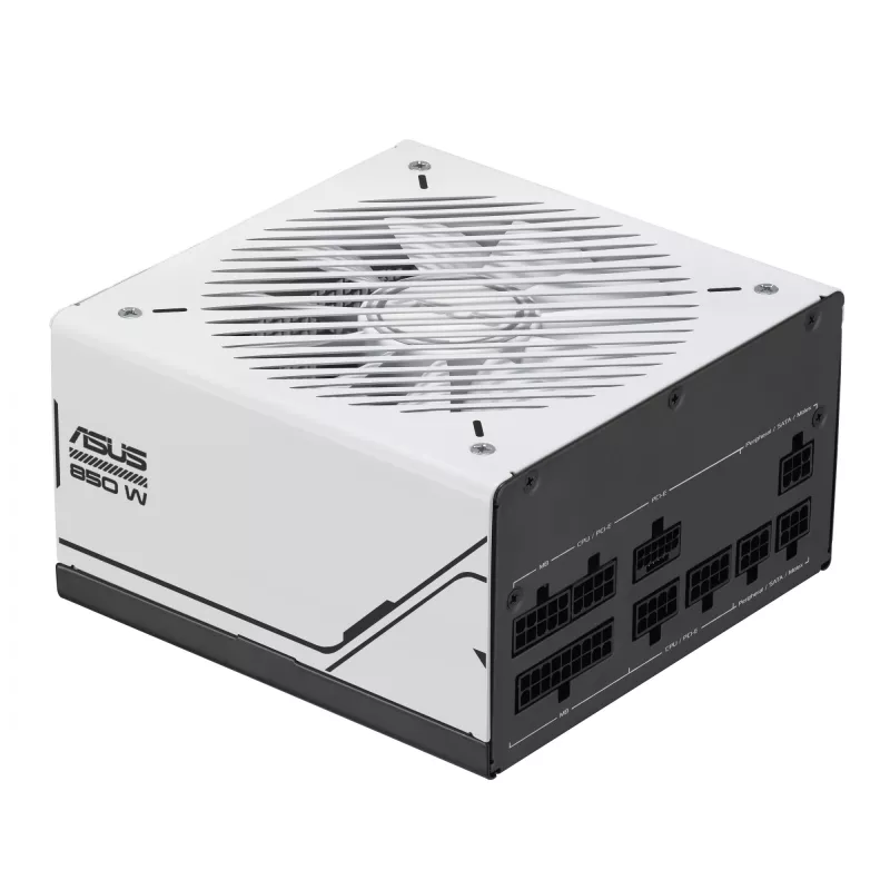 ASUS AP-850G barošanas bloks 850 W 20+4 kontaktu ATX ATX melns, balts