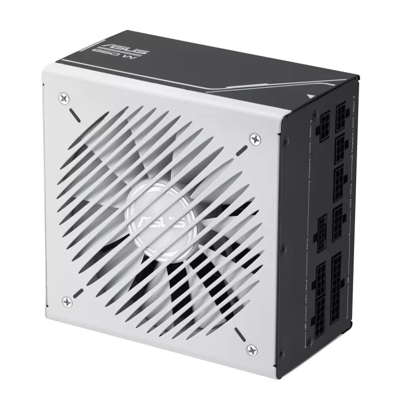 ASUS AP-850G barošanas bloks 850 W 20+4 kontaktu ATX ATX melns, balts