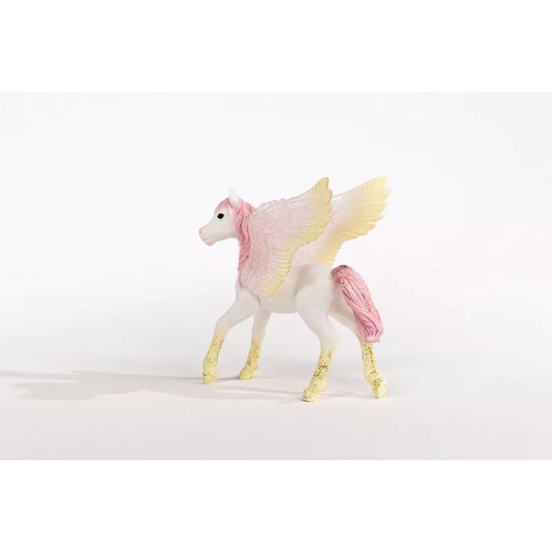 schleich BAYALA Saullēkta pegaza kumeļš, 5 gadi, Vienradzis / Pegazs, Vienradži un fejas, Daudzkrāsains, Plastmasa