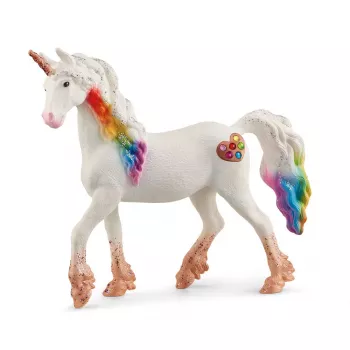 schleich BAYALA Varavīksnes Mīlestības Vienradzis Ķēve, 5 gadi, Vienradzis / Pegazs, Vienradži un Fejas, Daudzkrāsu