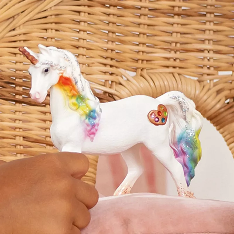 schleich BAYALA Varavīksnes Mīlestības Vienradzis Ķēve, 5 gadi, Vienradzis / Pegazs, Vienradži un Fejas, Daudzkrāsu
