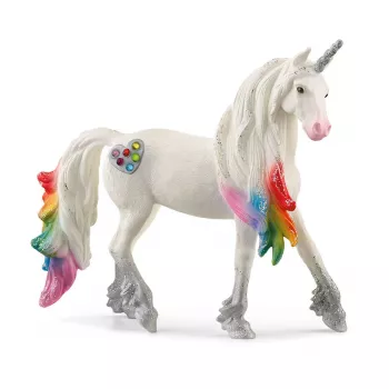 schleich BAYALA Varavīksnes mīlestības vienradža ērzelis, 5 gadi, Vienradzis / Pegazs, Vienradži un fejas, Daudzkrāsains, Plastmasa
