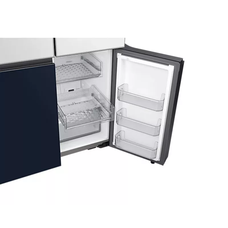 Samsung RF65A96768A sāniski novietojams ledusskapis Brīvi stāvošs 647 L Balts