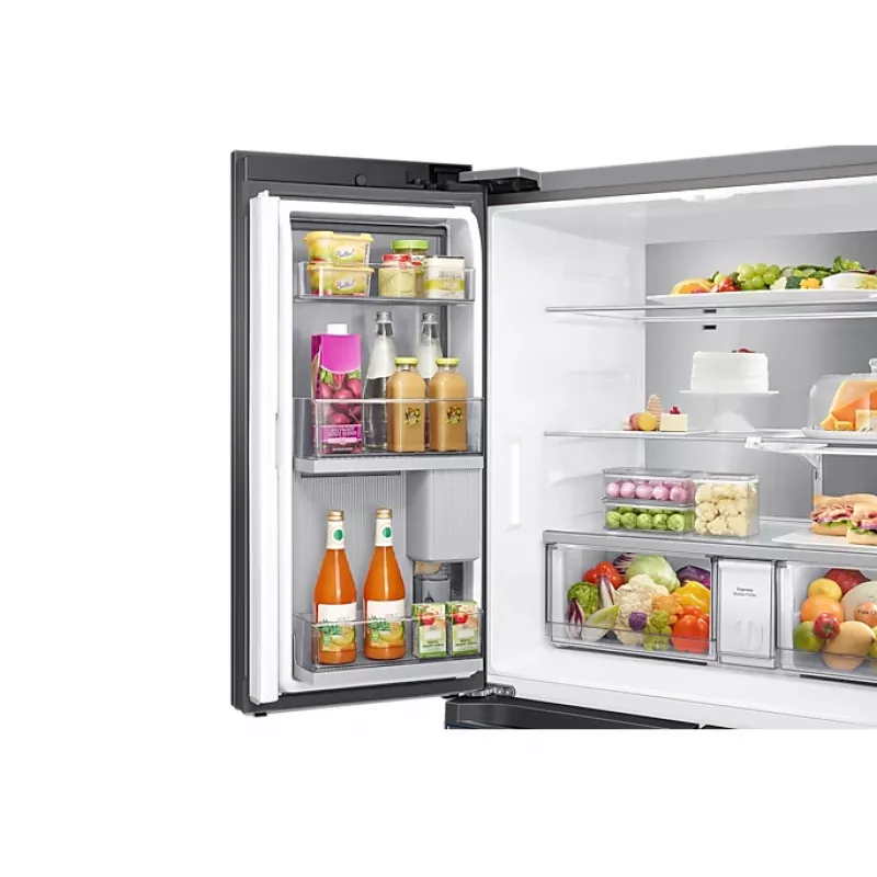 Samsung RF65A96768A sāniski novietojams ledusskapis Brīvi stāvošs 647 L Balts
