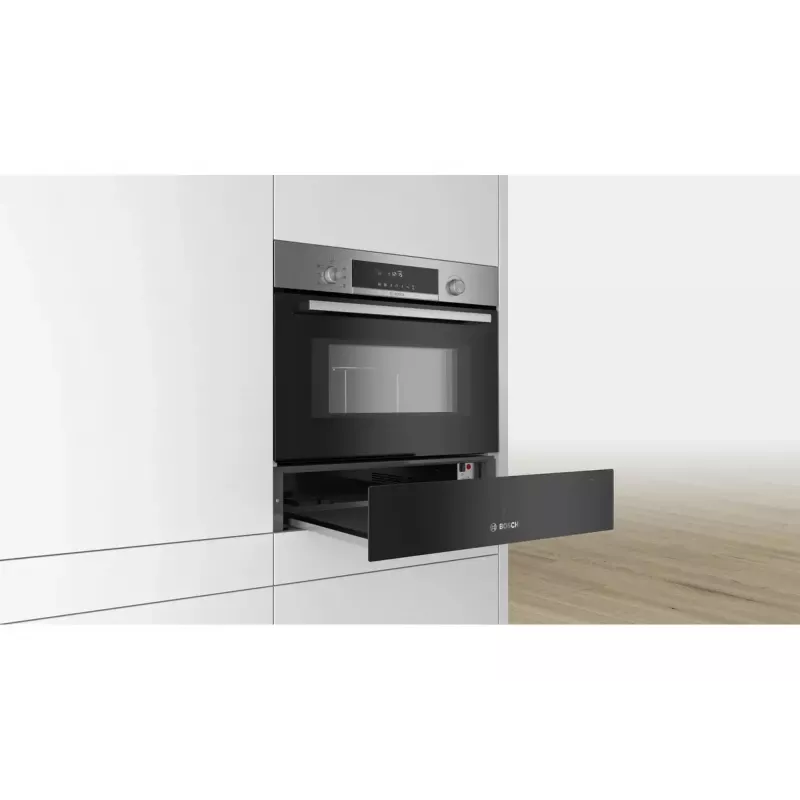 Bosch Serie 6 BIC510NB0 trauku sildīšanas atvilktne 23 L 14 galda klājumi 400 W Melna