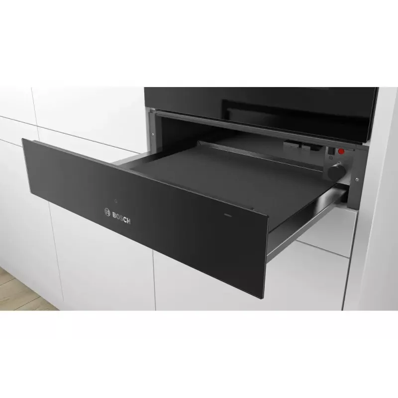 Bosch Serie 6 BIC510NB0 trauku sildīšanas atvilktne 23 L 14 galda klājumi 400 W Melna