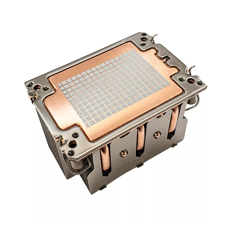 INTER-TECH N-8 procesora dzesētājs / radiators, sudraba krāsā