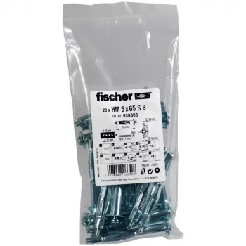 Skrūvju un dībeļu komplekts Fischer 538883