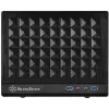 Datora korpuss SilverStone SUGO SG13 Mini-D melns