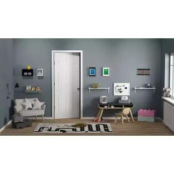 room copenhagen LEGO Brick Shelf 8+4 Melns — modulārs sienas plaukts ar 2 līmeņiem