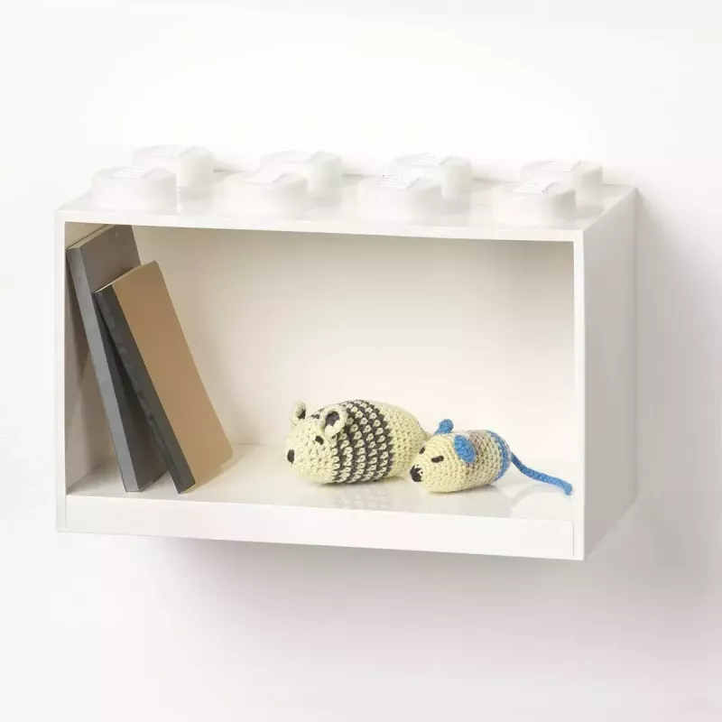Shelf Room Copenhagen LEGO Brick 8 balta by room copenhagen, model 41151735