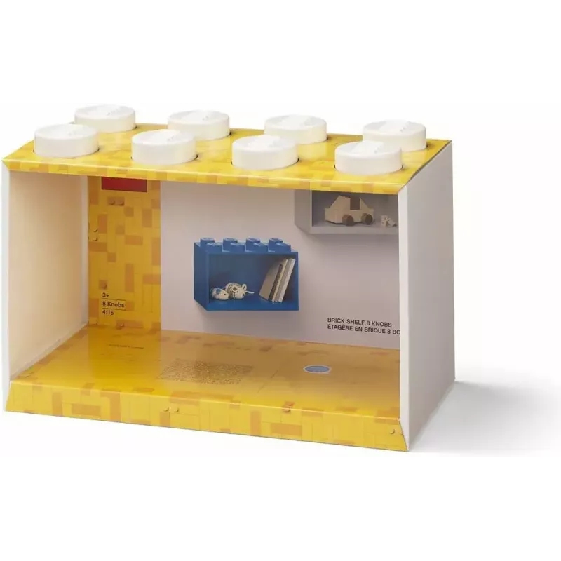 Shelf Room Copenhagen LEGO Brick 8 balta by room copenhagen, model 41151735