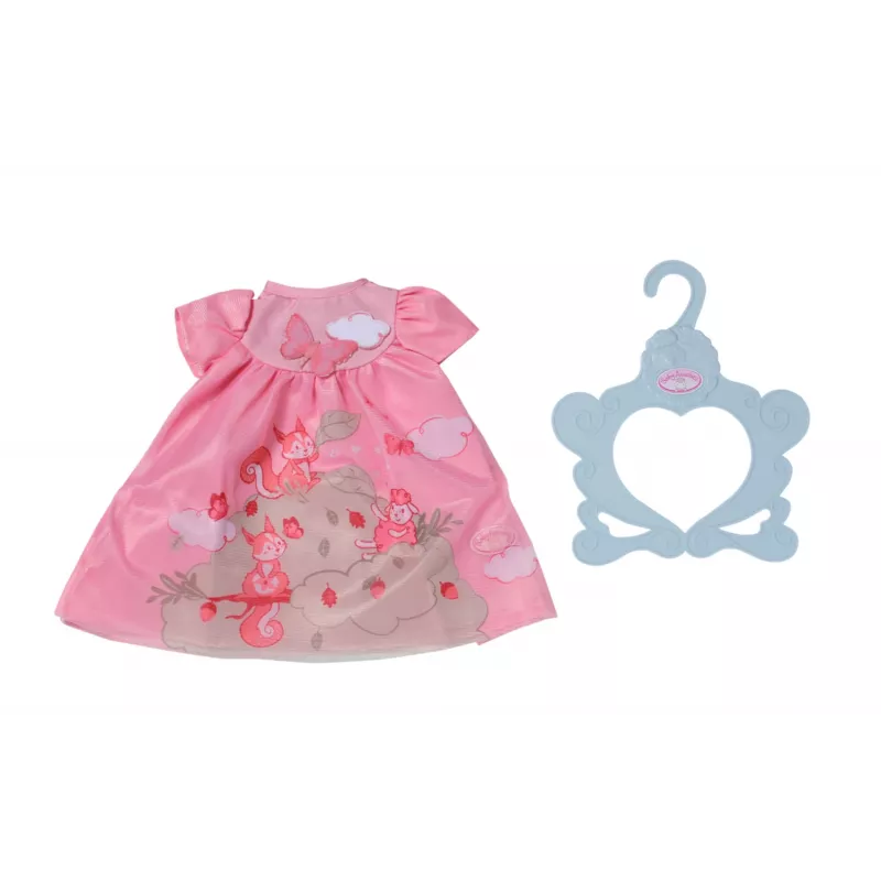 Baby Annabell Kleita rozā 43cm Leļļu kleita