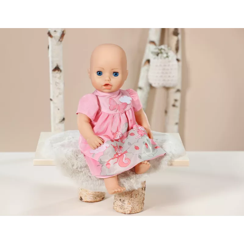 Baby Annabell Kleita rozā 43cm Leļļu kleita