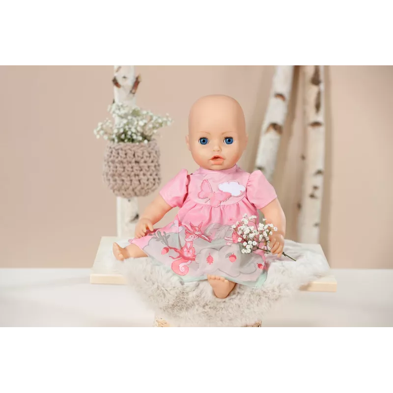 Baby Annabell Kleita rozā 43cm Leļļu kleita