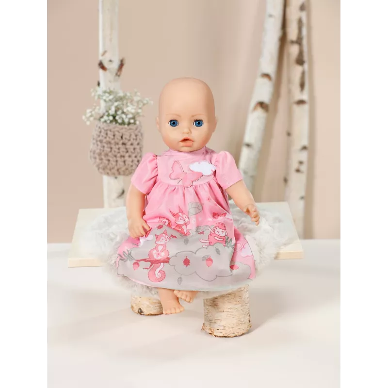 Baby Annabell Kleita rozā 43cm Leļļu kleita