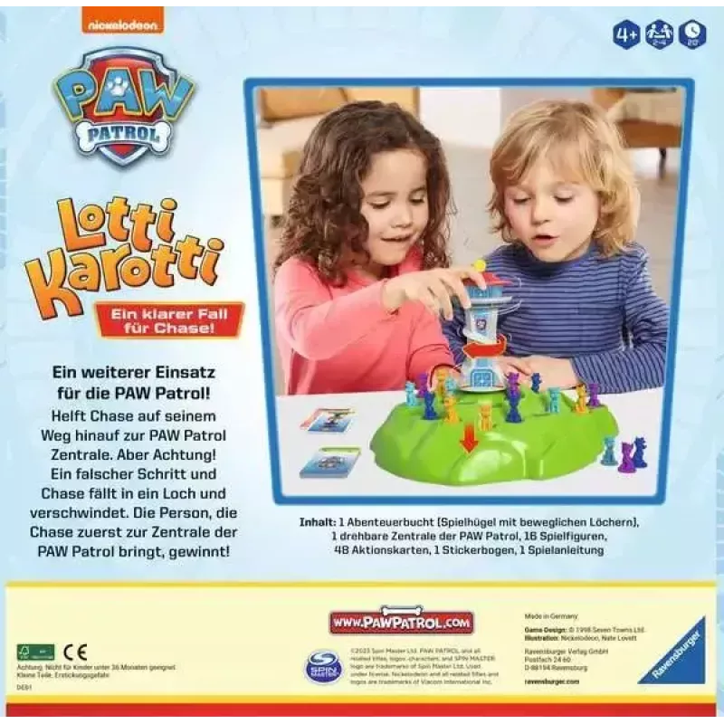 Galda spēle Ravensburger 22372 Ģimenes spēle 20 min 4 gadi
