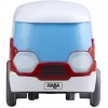 Autobuss HABA Kullerbu Momentum Motor Mini Bus zils pelēks sarkans balts