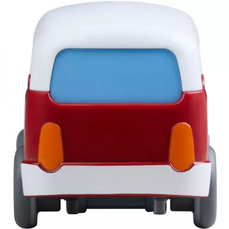 Autobuss HABA Kullerbu Momentum Motor Mini Bus zils pelēks sarkans balts