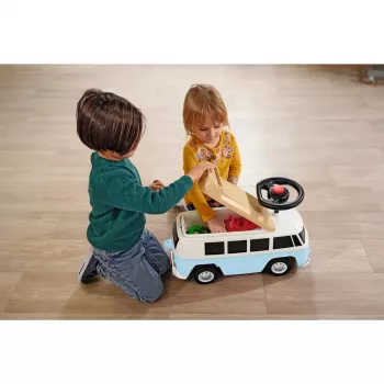 BIG Baby VW T1 zils bērnu braucamrīks, modelis 800055321
