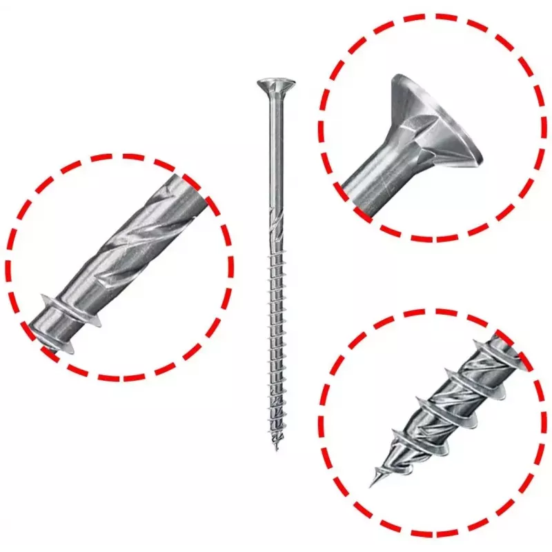 Skrūve Fischer 670467 220 mm nerūsējošais tērauds 50 gab.