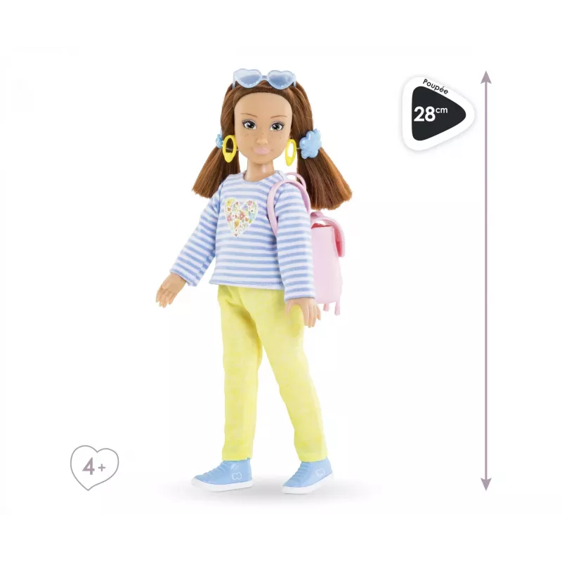 Modes lelle Corolle Zoe Shopping Surprise Set 280 mm Daudzkrāsaina