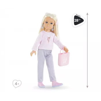 Corolle Valentine Shopping Surprise Set, modes lelle, sieviešu, 4 gadi, zēns/meitene, 280 mm, 215 g