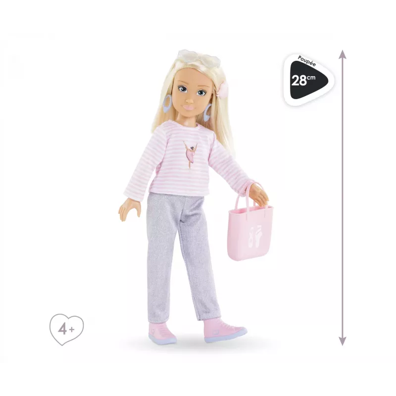 Corolle Valentine Shopping Surprise Set, modes lelle, sieviešu, 4 gadi, zēns/meitene, 280 mm, 215 g