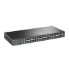 TP-Link 48 portu 10/100Mbps plauktā montējams tīkla komutators, nevadāms, Fast Ethernet (10/100), plaukta montāža, 1U